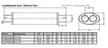 Muffler duo 2,5 inch