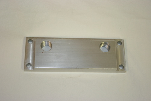 Oil cooler relocation Volvo alu block