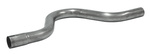 Rear axle exhaust tube