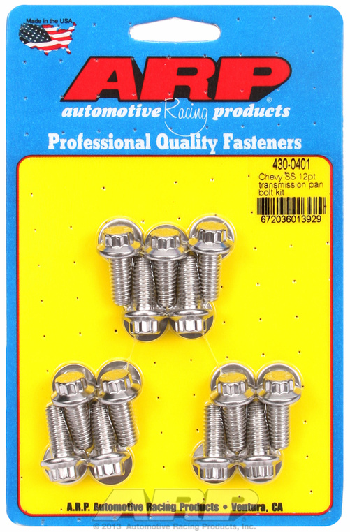 Chevy SS 12pt transmission pan bolt kit