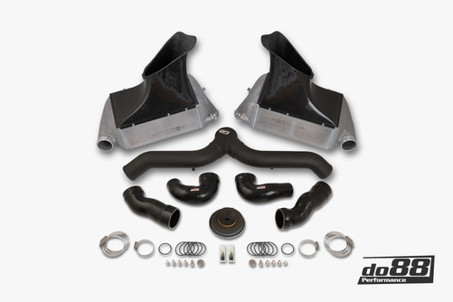 Porsche 911 Turbo (997.1) Intercooler Kit Black Pipe