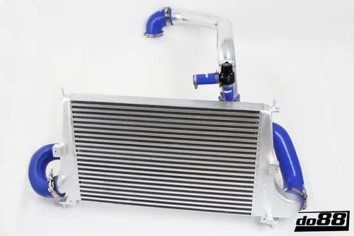 SAAB 9-5 Automatic 02-09 Intercooler kit Blue hose