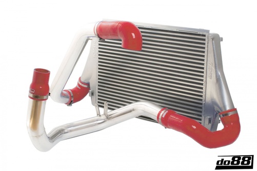 SAAB 9-3 2.0T 2003- Intercooler Kit Red hose