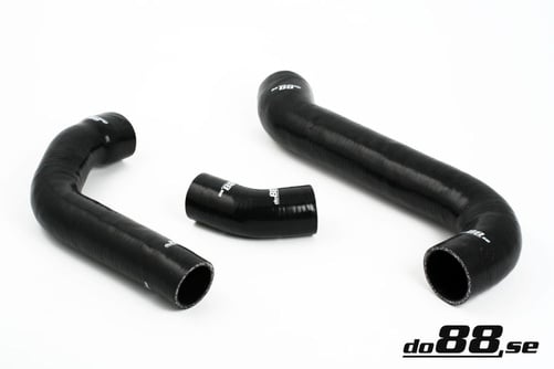 Volvo C30/C70/S40/V50 Turbo 04-13 Tryckslangar Svart
