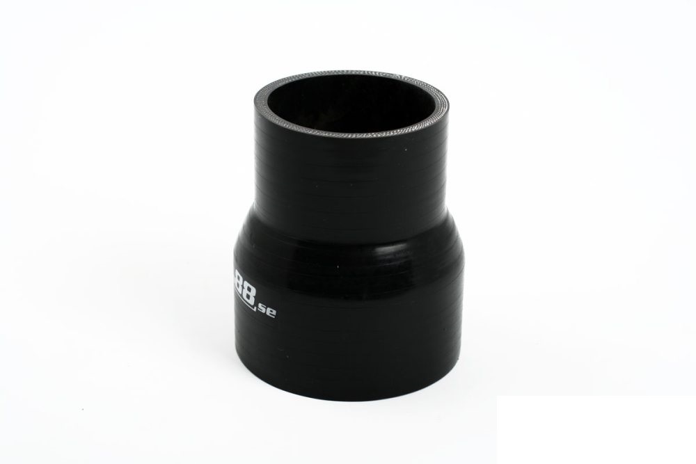 Silicone hose straight reducer 2-2,5" (51-63mm)