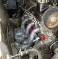CMR Exhaust manifold Volvo 8V - 240 mild steel