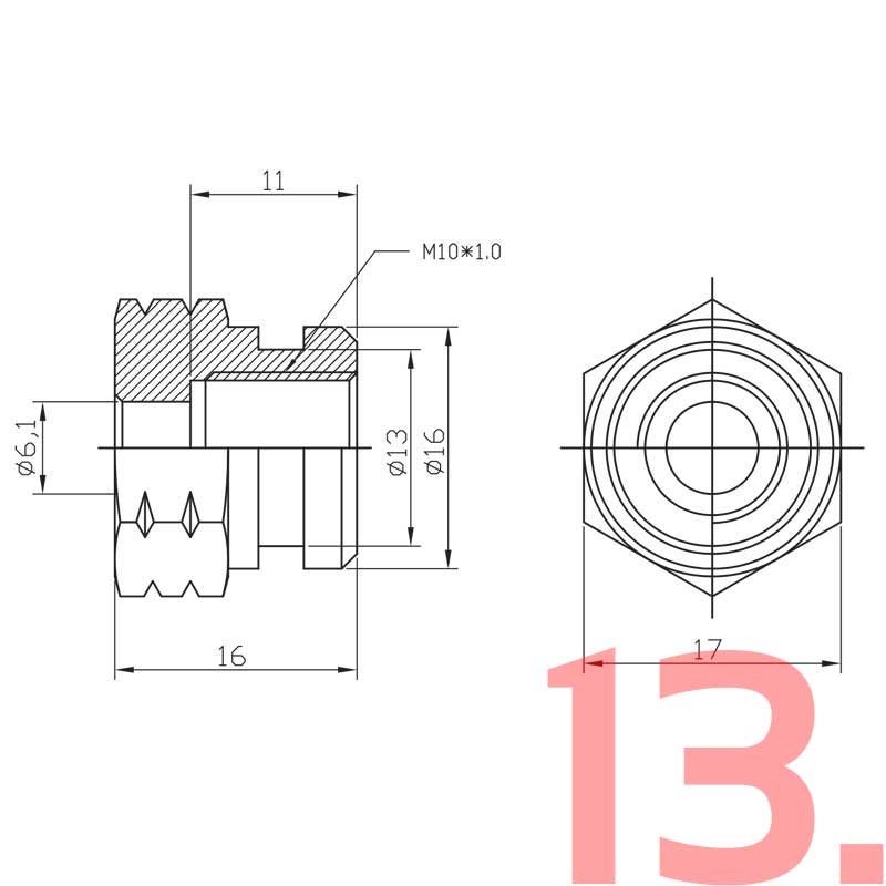Make your own steel braided AN3 brake hose (Stainless)