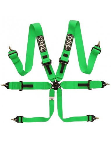 QSP 6 point safety harness 3" FIA