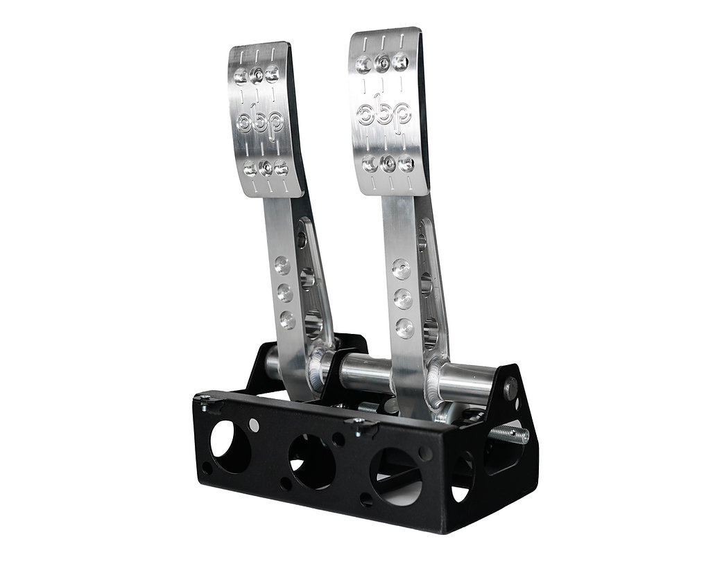 OBP Floor mounted pedal box 2 pedals Cockpit V2