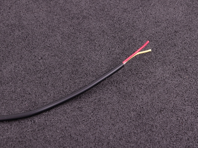 EGT cable (2 cores) black KX-PVC