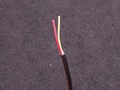 EGT cable (2 cores) black KX-PVC