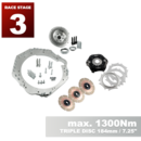 PMC RACE STAGE 3 GM Chevrolet LS - Nissan 350Z Z33 370Z Z34 - 184mm / 7.25" (P)