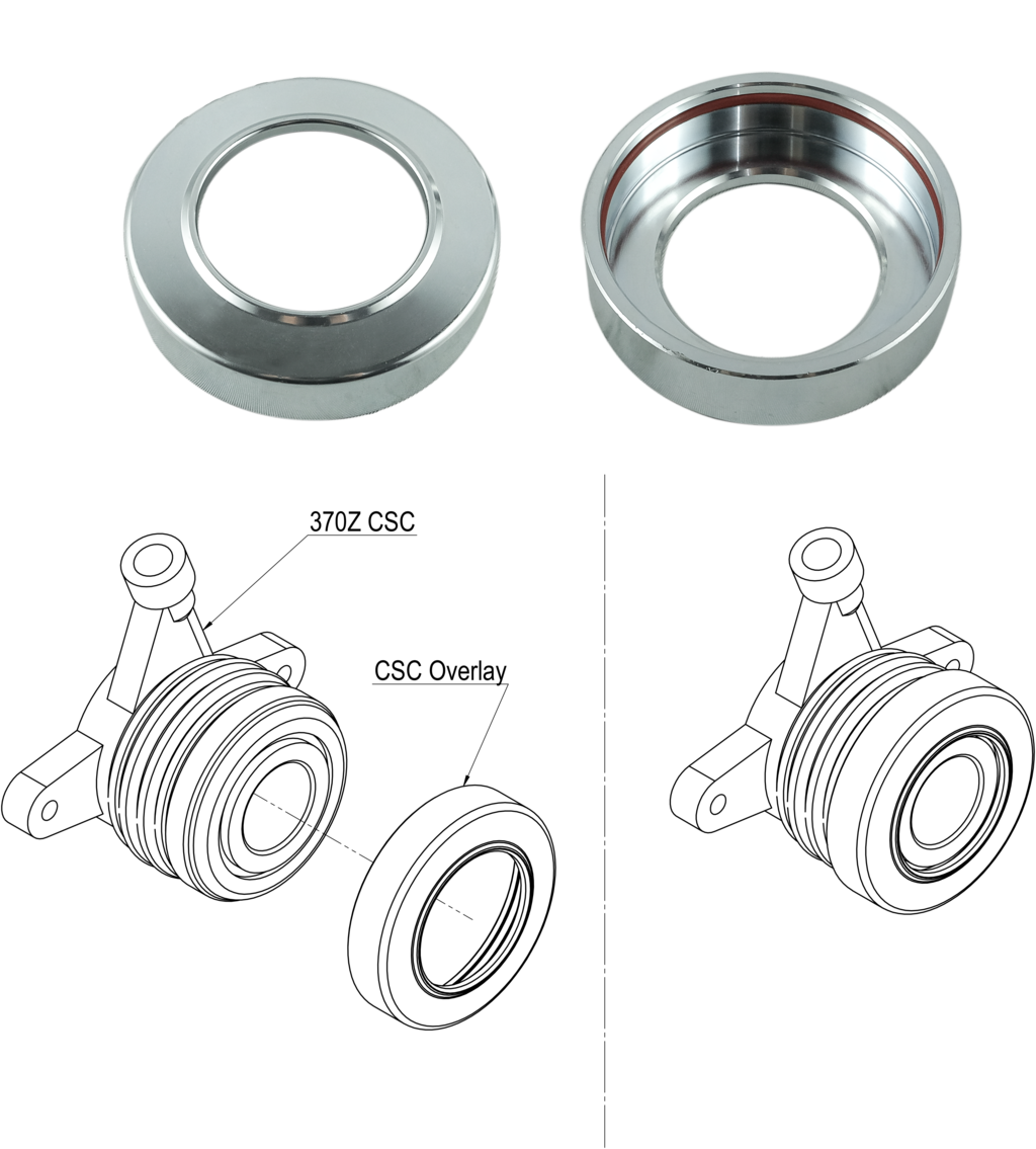 PMC Adapter Kit Toyota JZ 1JZ 2JZ - Nissan 350Z Z33 370Z Z34 CD009 - 184mm / 7.25"