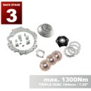 PMC RACE STAGE 3 Ford Barra - BMW M57N HGD JGA HGA - 184mm / 7.25" (P)