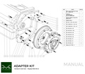 PMC Adapter Kit Honda K - Mazda RX-8 5-speed - 240mm / 9.45"