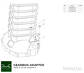 PMC Adapter Kit Nissan SR - Mazda RX-8 - 240mm / 9.45"