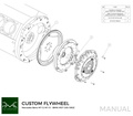 PMC Adapter Kit Mercedes-Benz M112 M113 - BMW M50 S50 M52 S52 M54 - 240mm / 9.45"