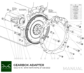 PMC Adapter Kit Volvo T - BMW M57N HGD JGA HGA - 240mm / 9.45"