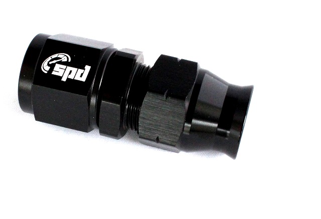 AN6 - 3/8" female Aluminum tube cutter fitting