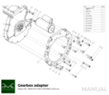 PMC Adapter Kit Nissan SR - BMW DCT DKG Getrag GS7D36SG Inline-six
