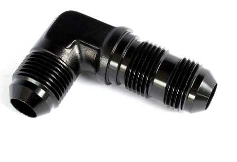 AN4 bulkhead fitting 90 °