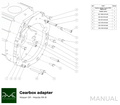 PMC Adapter Kit Nissan SR - Mazda RX-8 - 240mm / 9.45"