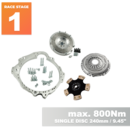 PMC RACE STAGE 1 Nissan RB - BMW M50 S50 M52 S52 M54 - 240mm / 9.45"