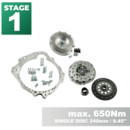 PMC STAGE 1 Nissan RB - BMW M57 / E46 S54 M3 - 240mm / 9.45"