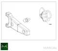 PMC Adapter Kit Toyota JZ - Mazda RX-8 - 240mm / 9.45" (F)