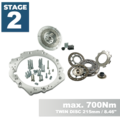 PMC STAGE 2 Toyota JZ 1JZ 2JZ - BMW E60 M57N2 6-speed HGD JGA - 228mm / 8.98"