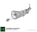 PMC Adapter Kit Toyota UZ - Toyota Altezza / Lexus IS200 J160 Aisin AZ6 (first gen.)