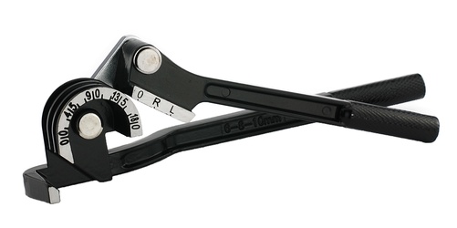 Bender tool for aluminium pipes AN4-AN6