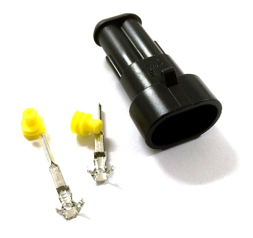 Connector 2pin Superseal female