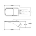 Inlet 63+76mm Black