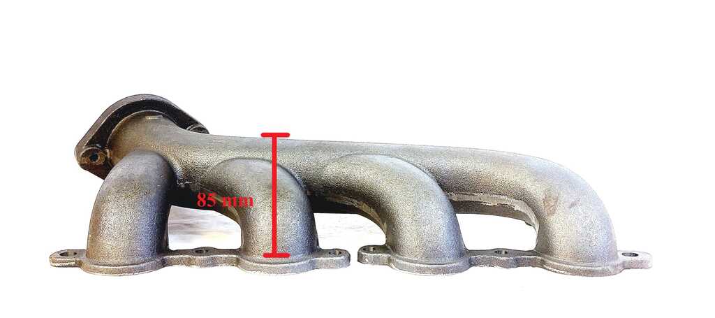 Headers LS Gjutna (Bak)