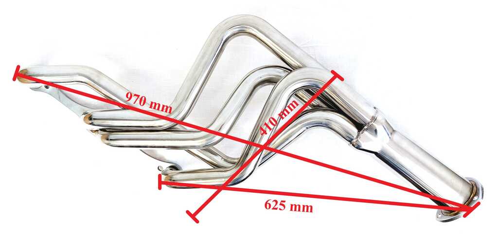 Headers Small Block Chevy (SBC) Lång
