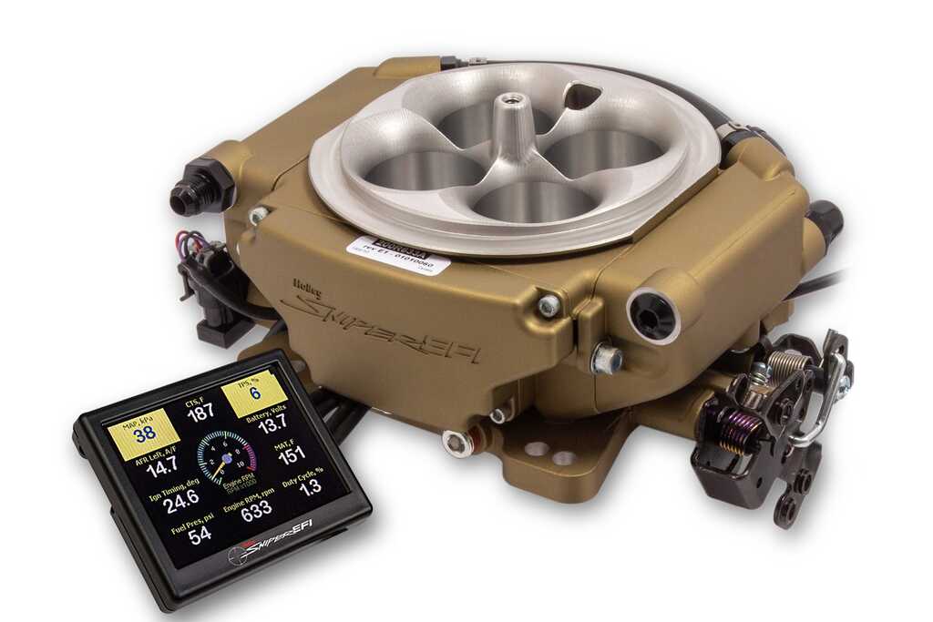 Holley Sniper EFI XFlow 800 Classic Gold