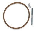 Holley 14" Air Filter Kit for Sniper (3")