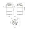 Nuke Oil catch tank 1,0L (AN10)