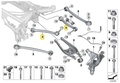 IRP Adjustable Camber Arms Upper, Rear BMW F87 M2, F80 M3, F83 M4 (Ver. 2)