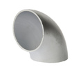 Aluminum tube 90 degrees 100x3mm