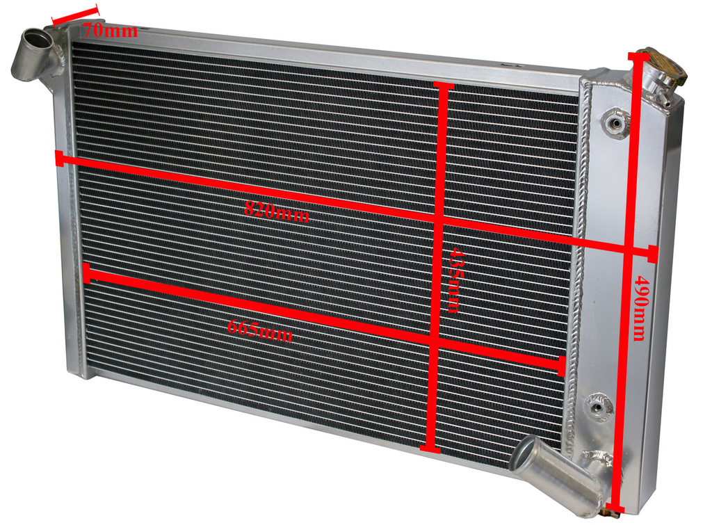DEMO Radiator Corvette 69-72