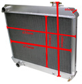 Radiator Cadillac 60-65, Oldsmobile 61-62
