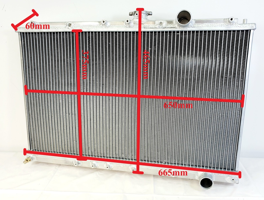 Radiator Mitsubishi Lancer Evolution 92-96