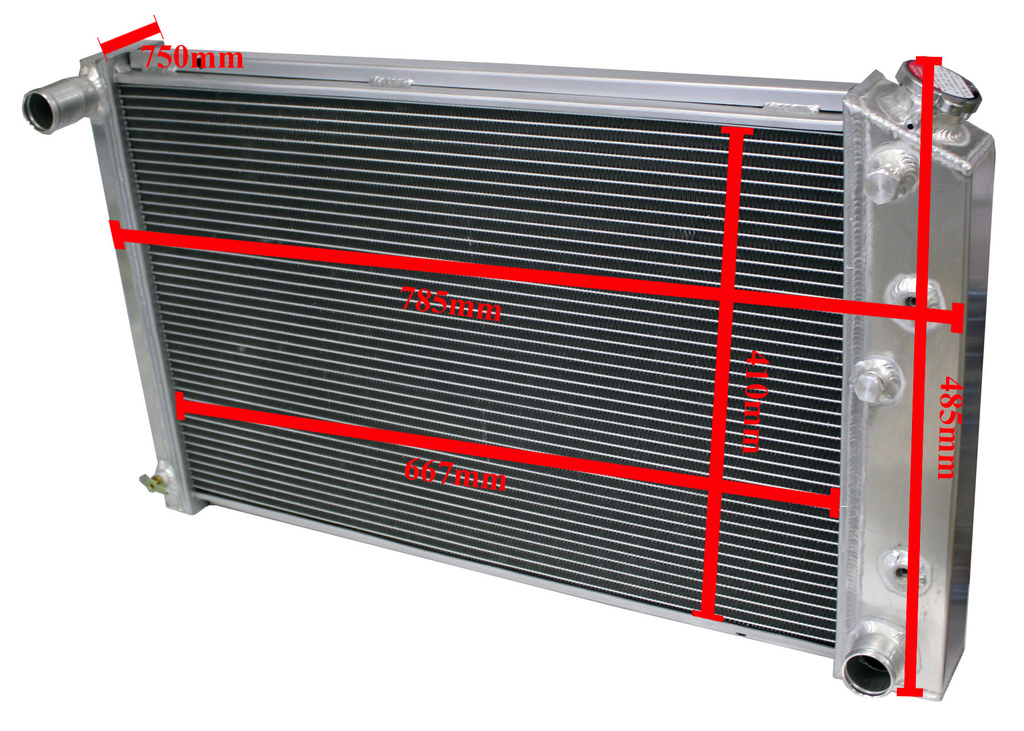 Radiator Chevrolet Camaro 70-81, Pick up