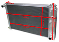 Radiator Chevrolet Camaro 70-81, Pick up