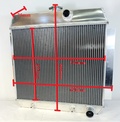 Radiator Chevrolet Bel Air V8 50-54