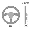 Sparco 383 Steering Wheel Champion Black