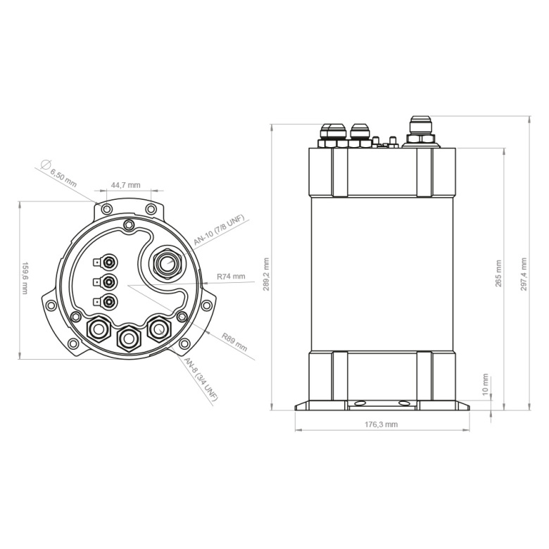 NUKE Fuel Catch tank 3.0L - Deatschwerks DW400