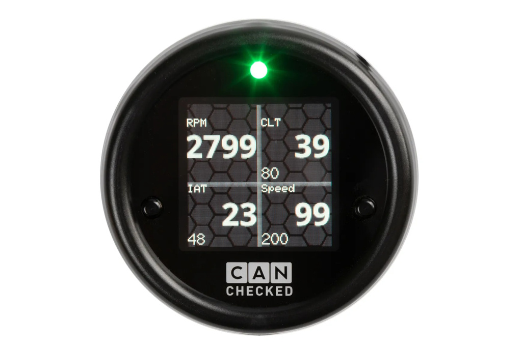 CANChecked 52mm Gauge MFD15 GEN2 (Lambda sensor bundle)
